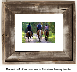 horse trail rides near me in Fairview, Pennsylvania